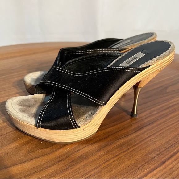 Prada Slip on High Heel Sandal - Picture 2 of 9